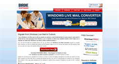 Desktop Screenshot of migrate-from.windowslivemailconverter.org