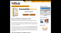 Desktop Screenshot of move.windowslivemailconverter.com