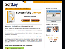 Tablet Screenshot of move.windowslivemailconverter.com