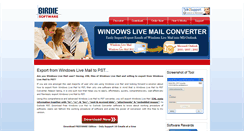 Desktop Screenshot of export-from.windowslivemailconverter.org